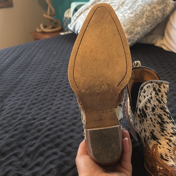 Myra Cowhide Booties - Picture 3 of 3